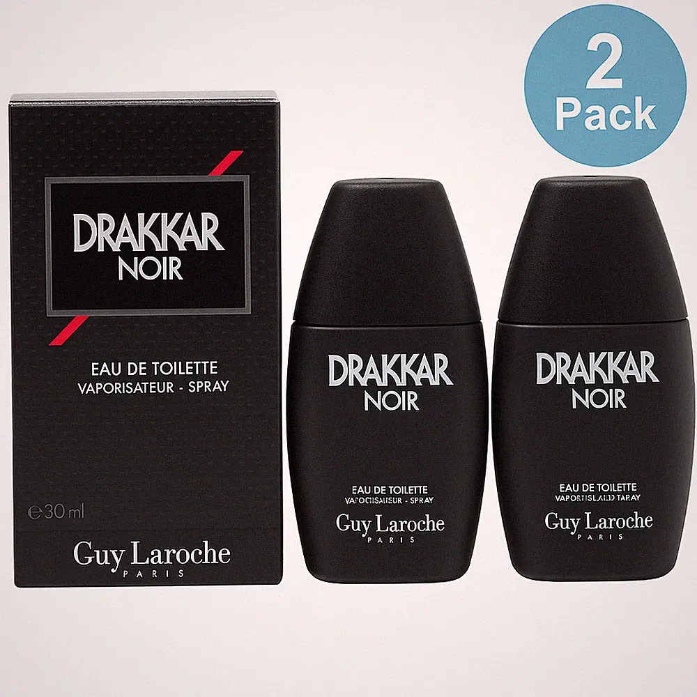 Drakkar Noir 1 oz Eau de Toilette 2 Pack New