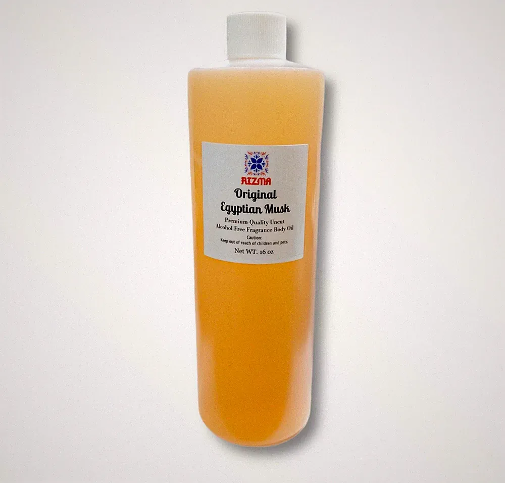 Egyptian Musk(Original) fragrance body oil 16oz- 100% alcohol free & uncut