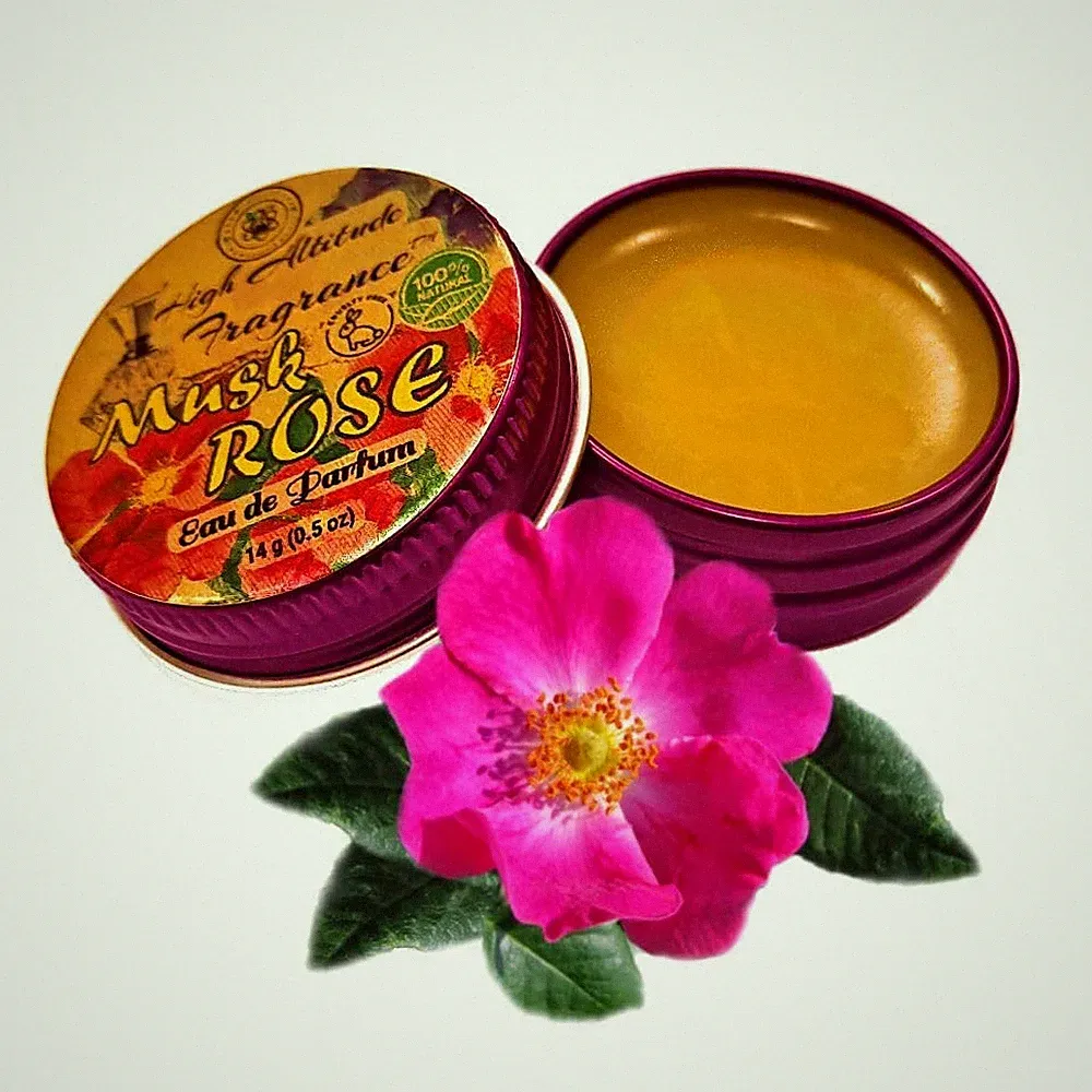 Musk Rose Solid Perfume