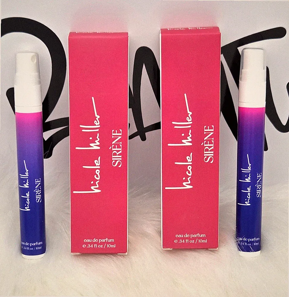 Nicole Miller Sirene EDP Travel Size Spray - Women's Perfume - Pack of 2